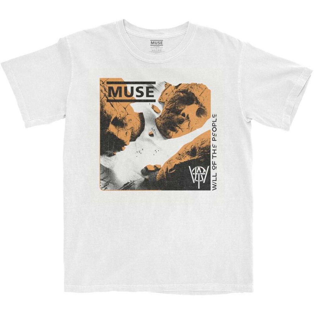 Muse Unisex Adult Will Of The People Cotton T-Shirt / White